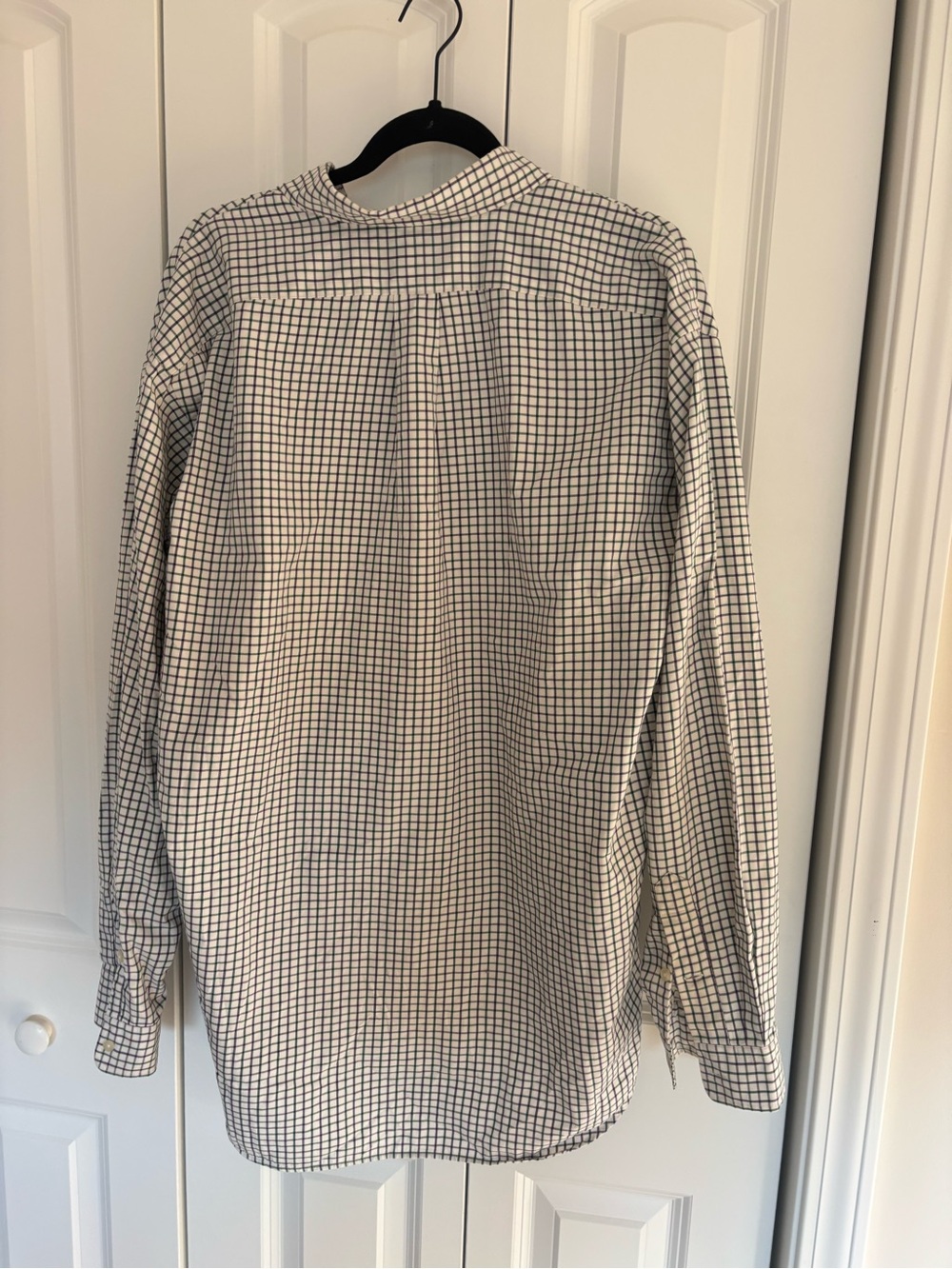 Ralph Lauren Golf Tilden Men’s L Button Down Shirt 100% Cotton Plaid Check Pony - Picture 2 of 7